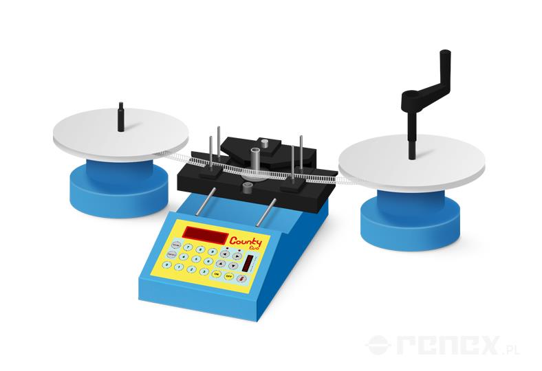 County EVO electronic elements counter, 220V, with battery, possibility of connecting a printer