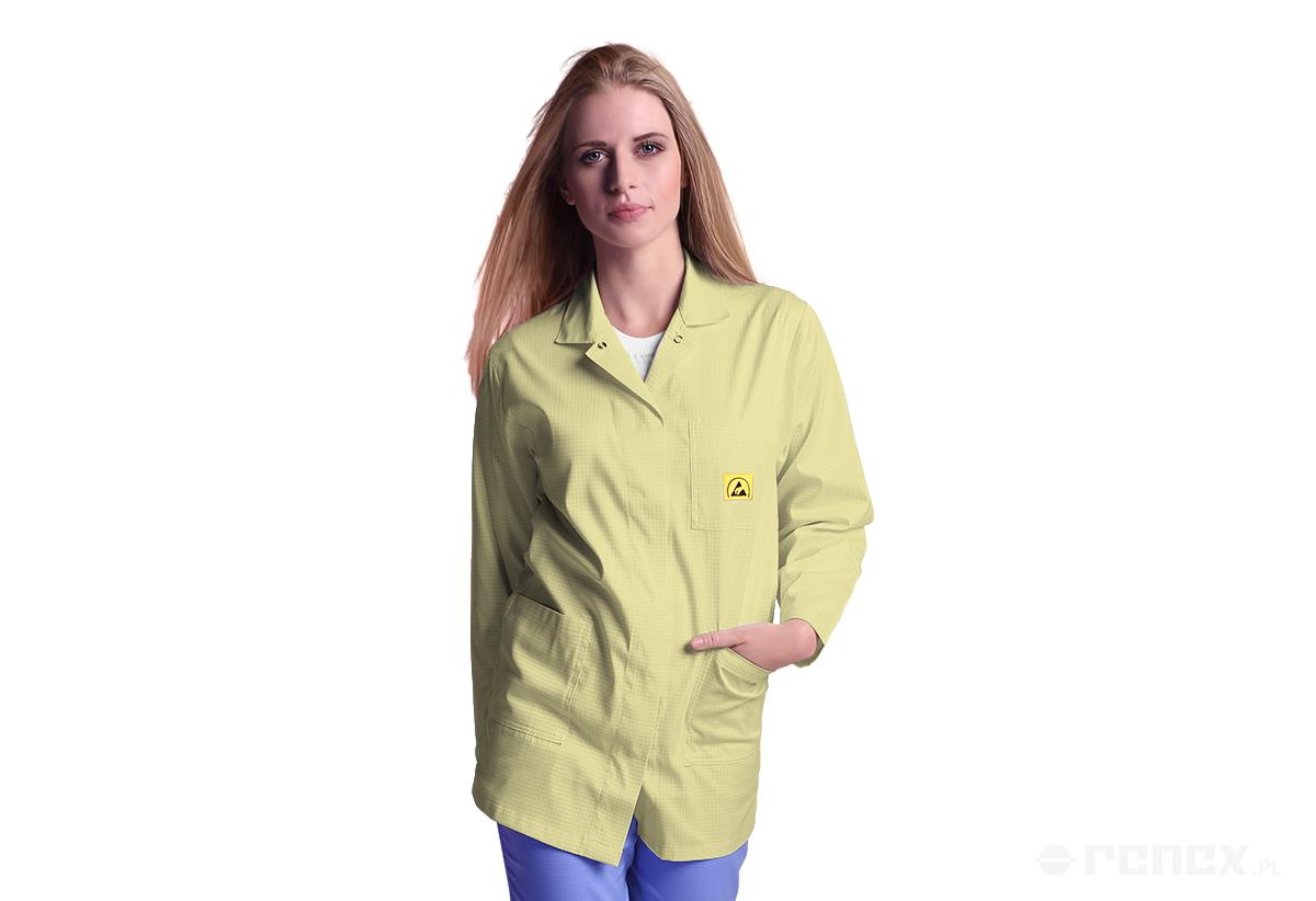 ESD standard coat, yellow, 2XL